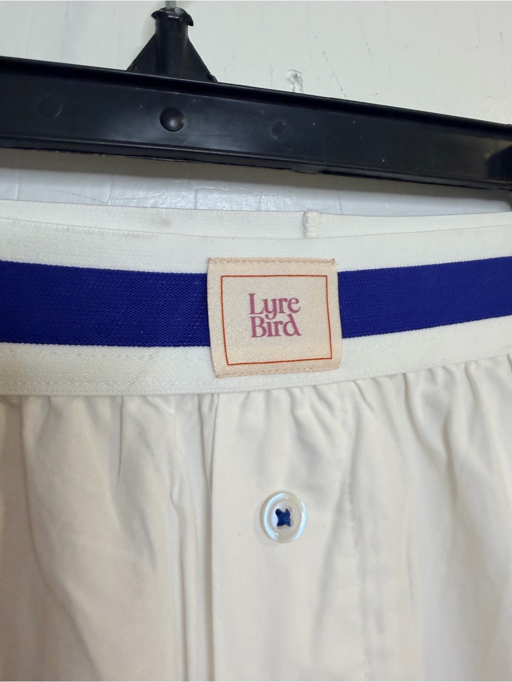 NWT LyreBird Embroidered White Wide-Leg Women's Pants - Picture 7 of 12